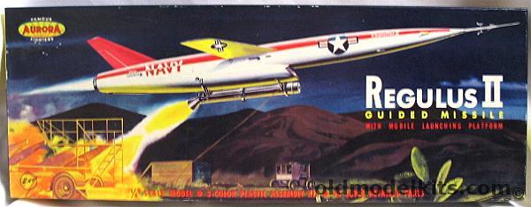 Aurora 1/48 Regulus II Guided Missile with Launcher, 378-249 plastic model kit